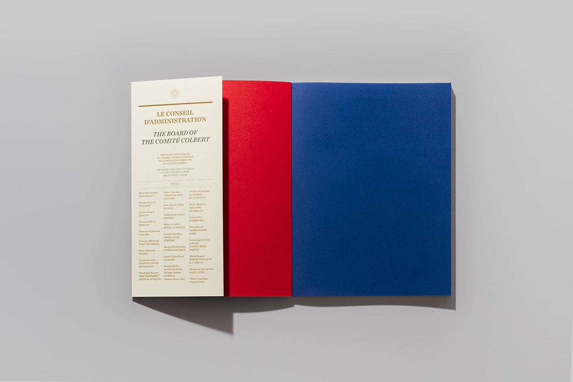 Comité Colbert - Annual reports - Les Graphiquants